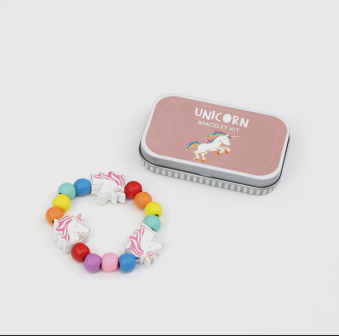 Kids wooden toy unicorn 