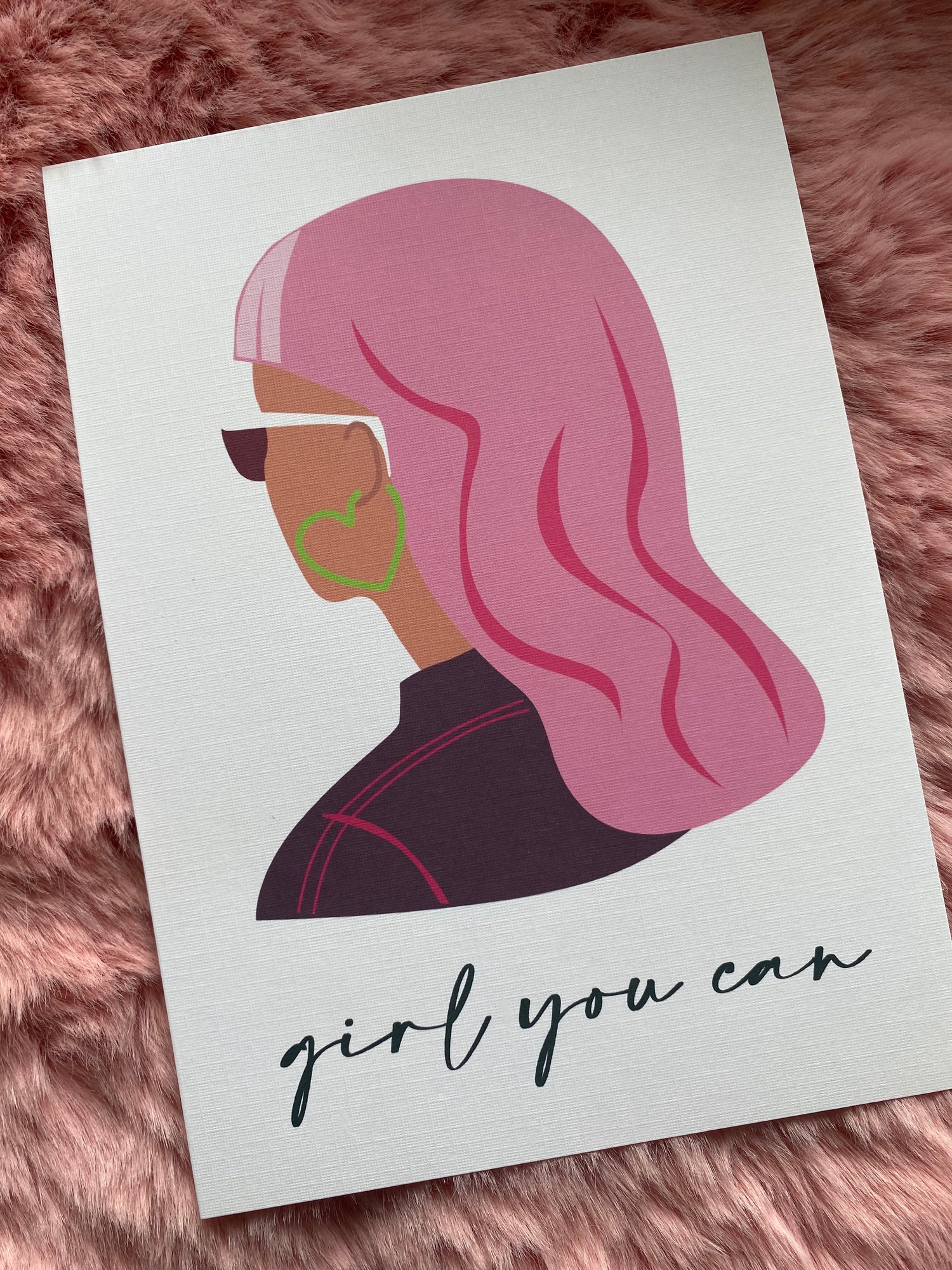 Girl you can quite print pink gifts for her